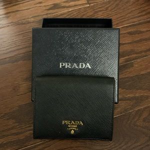Prada Small Saffiano Leather Wallet